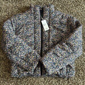 Travis Mathew Multicolor Floral Puffer Jacket